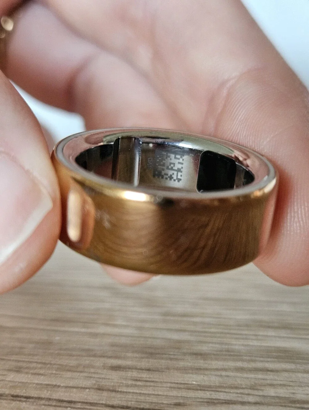 Oura Ring | Gen 4 | Gold | Size 8 | Charger And Cable Included